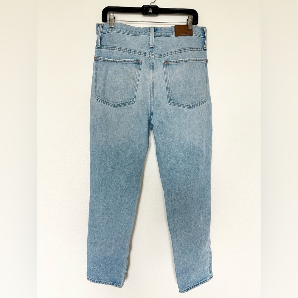 Madewell Jeans Distressed Full Length Classic Straight Size 30 Hartsville Denim - Picture 3 of 10